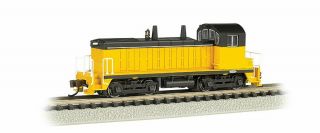 Bachmann N Scale Yellow And Black Emd Nw - 2 Diesel Loco W/ Dcc.
