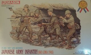 1:35 Japanese Army Infantry (iwo Jima 1945) By Dragon