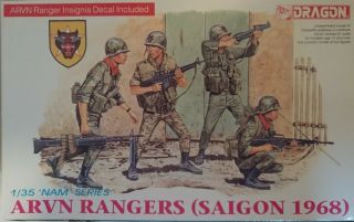 1:35 Scale Arvn Rangers (saigon 1968) By Dragon