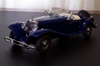 Franklin 1/24 Scale 1935 Mercedes Benz 500k Blue