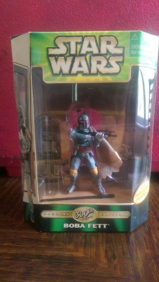 Starwars Power Of The Force: Boba Fett 300th Special Edition Action Figure Bib