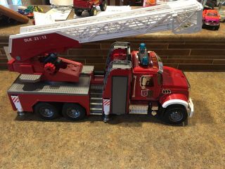 Bruder Granite Mack Firetruck W/ Light & Sound Fire Engine Large Toy Truck 2821