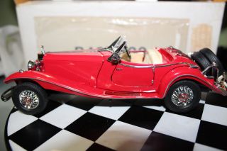 Franklin 1:24 Scale 1935 MERCEDES - BENZ 500K SPECIAL ROADSTER (RED) 3