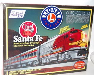 Lionel Box Only For 6 - 30178 Santa Fe Chief Diesel Passenger Set Box Only