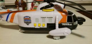Tonka Coast Guard Rescue Force Helicopter 1025 Lights & Sounds Rare