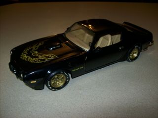 Ertl Collectibles American Muscle 1/18 Scale 1973 Pontiac Trans - Am Sd 455 Black