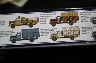 1/72 Roden Opel Blitz WWII German Main Army Military Truck detail model 2