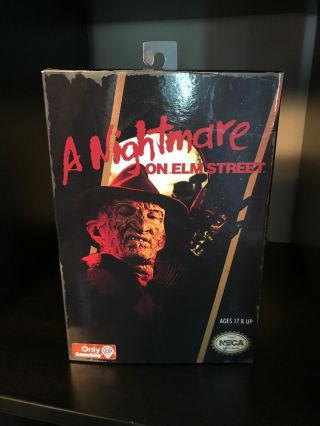 Freddy Krueger A Nightmare On Elm Street Game Stop Exclusive Collector Figure