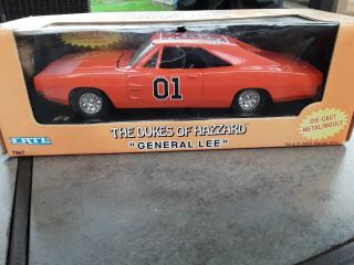 Ertl 1969 Dodge Charger 01 General Lee The Dukes Of Hazzard 1:25 Diecast Car