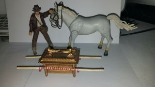 Indiana Jones Horse Raiders Of The Lost Ark 3.  75 " Action Figure Deluxe 2008 Ark