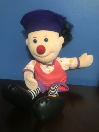 Big Comfy Couch Loonette The Clown Doll Plush 1995 Large 20 " Tall
