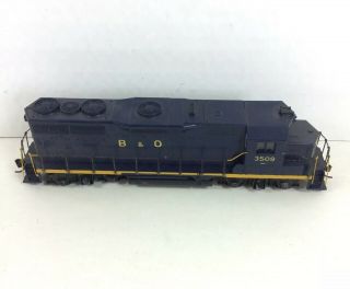Athearn Ho Scale Baltimore Ohio B&o 3509 Diesel Locomotive Engine Blue