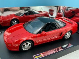 1:18 Revell 1992 Acura Nsx Hardtop In Red 8692 Read