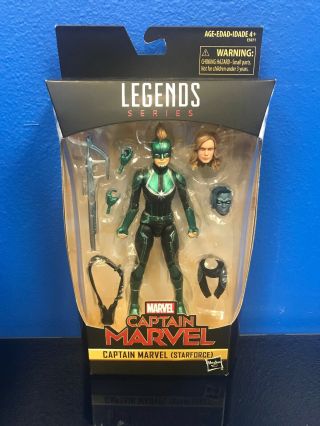 Marvel Legends Series Captain Marvel (starforce) Target Exclusive Figure 1