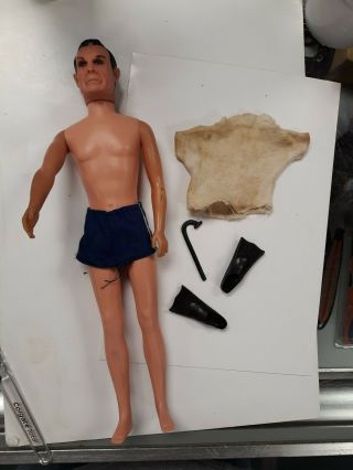 Vintage " The Man From Uncle " Napoleon Solo 12 " Action Figure (sean Connery?)