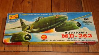 Lindberg 1/48 Me - 262 Jet Window Box Kit.  See Photos.