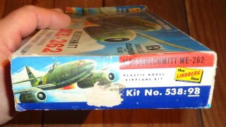 Lindberg 1/48 Me - 262 Jet window box kit.  See photos. 4