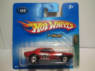 2005 Hot Wheels Treasure Hunt 1967 Camaro Short Card 2/12