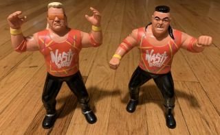 1994 Osftm Wcw Wrestling Figures Nasty Boys