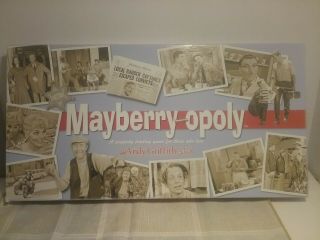 Mayberry - Opoly The Andy Griffith Show 2007 Monopoly Board Game Never Played.  Usa