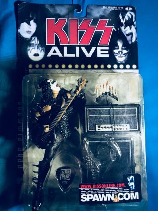 Kiss Alive Gene Simmons Action Figure By Mcfarlane