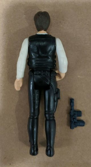 Vintage Star Wars SW Han Solo (Large Head) / Hong Kong COO Loose & Complete 3
