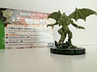 Horrorclix Avatar Of Cthulhu Miniatures With Card