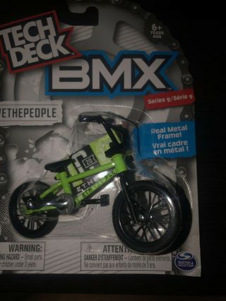 Tech Deck Bmx Finger Bikes Series 9 Wethepeople Lime Green