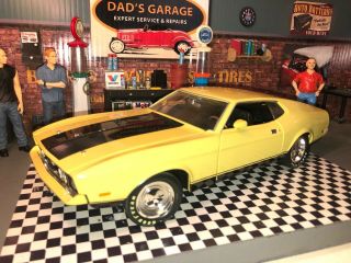 Gone In 60 Seconds Movie 1973 Ford Mustang Mach 1 Eleanor Car Diecast 1:18,  Ertl