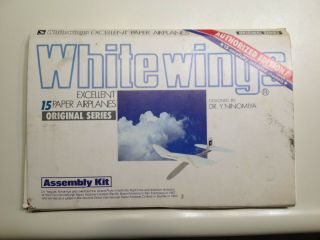 White Wings Official Edition 15 Paper Airplanes Assembly Kit Dr.  Y.  Ninomiya