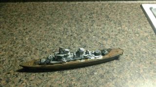 Tootsietoy Vintage Model Battleship Boat Ship Metal