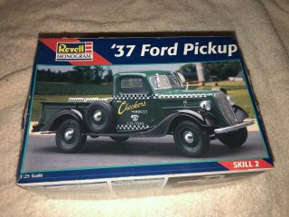 Revell 1937 Ford Pickup Truck Model Open Box 1/25