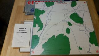 Civil War Battle of Gettysburg Change - it Board Game 1959 WF Gebhardt 2