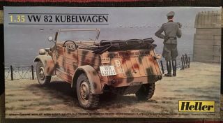 Heller 1/35 Vw 82 Volkswagen Kubelwagen Model Kit 81106