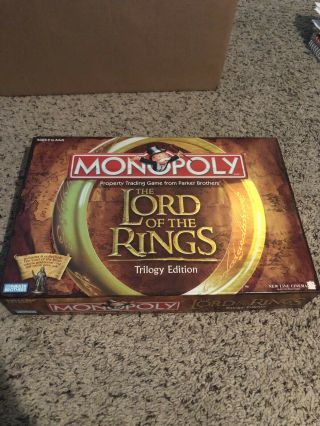 Monopoly Lord Of The Rings Trilogy Edition 2003