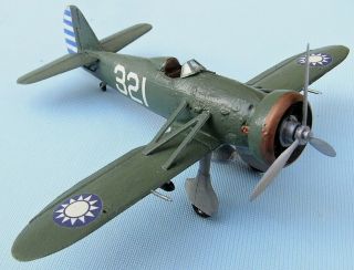 Fiction Plane,  Chinese Air Force,  1940,  Scale 1/72,  Hand - Made Plastic Model