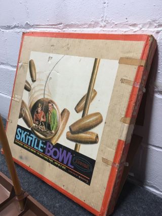 Vintage Skittle Bowl Game By Aurora Indoor Bowling