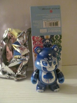 Kidrobot - Care Bears - Grumpy Bear - 3 - Inch Mini - Opened