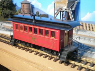 Kalamazoo G Scale Passenger Car w/ Detailed Interior Mountain Central LOOK 5