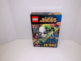 Lego Dc Comics Heroes 76040 Brainiac Attack Factory Priority Ship