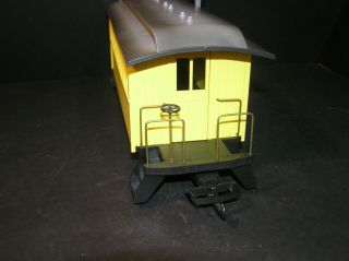 Kalamazoo G Gauge Virginia & Truckee Yellow Passenger Coach LGB Type Coupler (H) 4