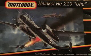 Matchbox Heinkel He 218 “uhu” 1/72 Model Kit