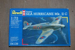 1/72 Revell Hawker Sea Hurricane Mk.  Ii C British W.  W.  Ii Fighter In Open Box
