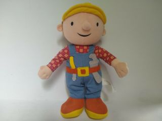 Bob The Builder Soft Plush Doll Hasbro Playskool Toy 2001 11 "