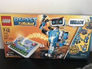 Lego Boost Creative Toolbox 17101 Robot Building Set Incomplete