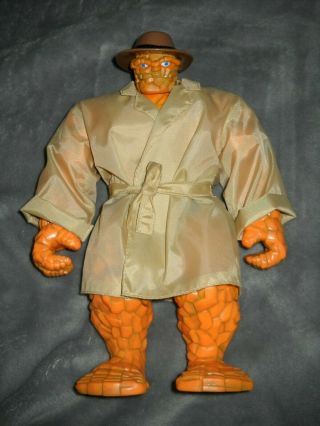 The Thing Ben Grimm Fantastic Four Undercover Toybiz Marvel Universe 10 Inch