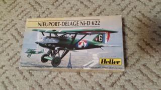 Heller Nieuport - Delage Ni - D 622 1/72 Scale Plastic Model Kit 80224