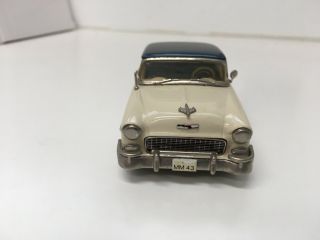 1955 Chevrolet Bel Air 1/43 Scale White Metal Model Car By Mini Marque43