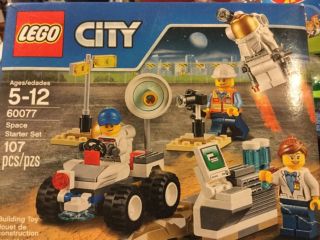 Lego City Space Starter Set 60077 And Space Buggy 3365,