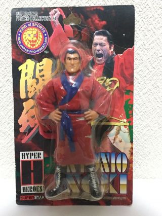 Japan Wrestling Action Figure Antonio Inoki Wwe Wwf Njpw Ajpw Noah Red Costume
